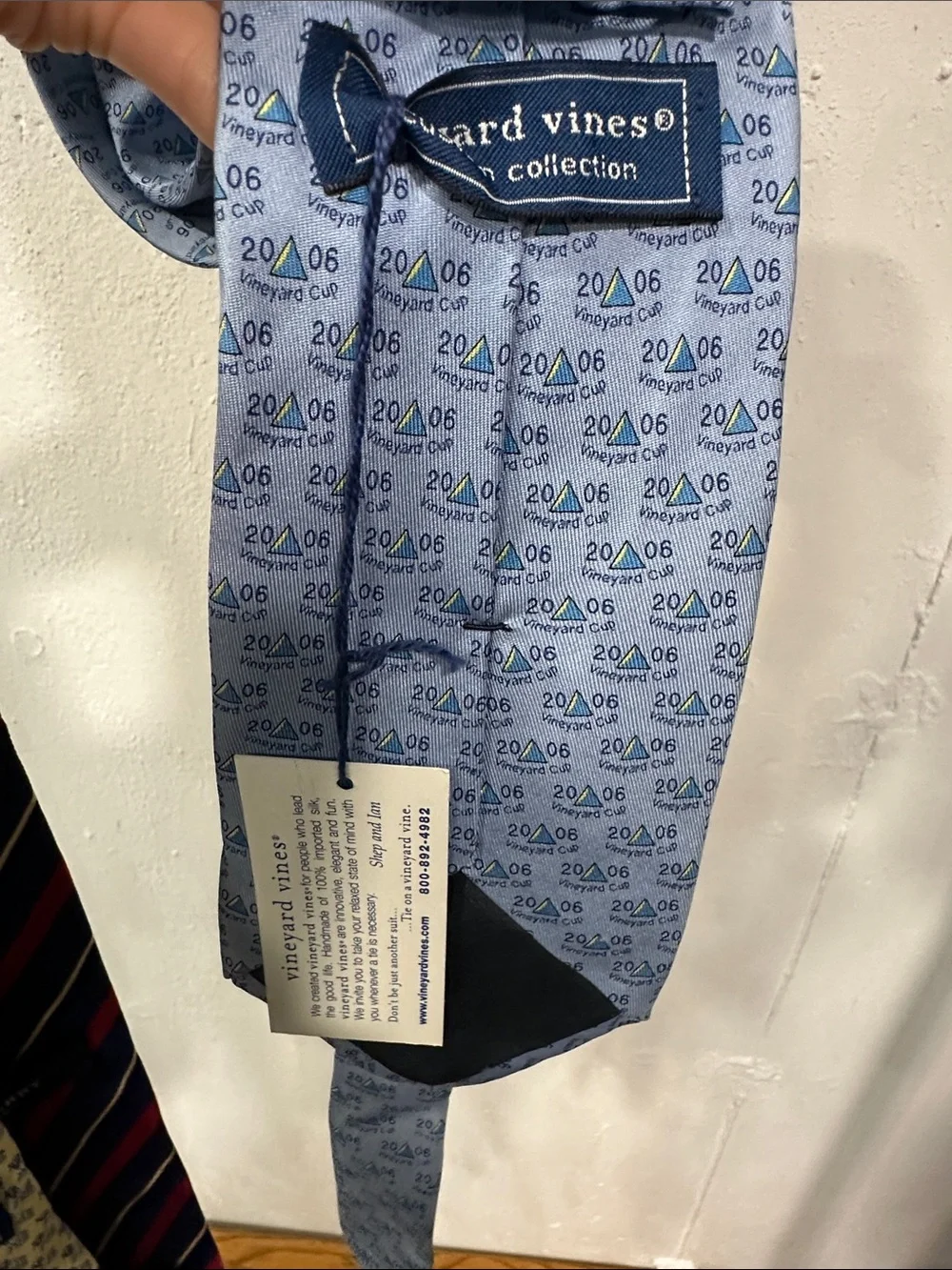 Men's Burberry and vineyard vines Tie - and silk scarf Vineyard cup 2006